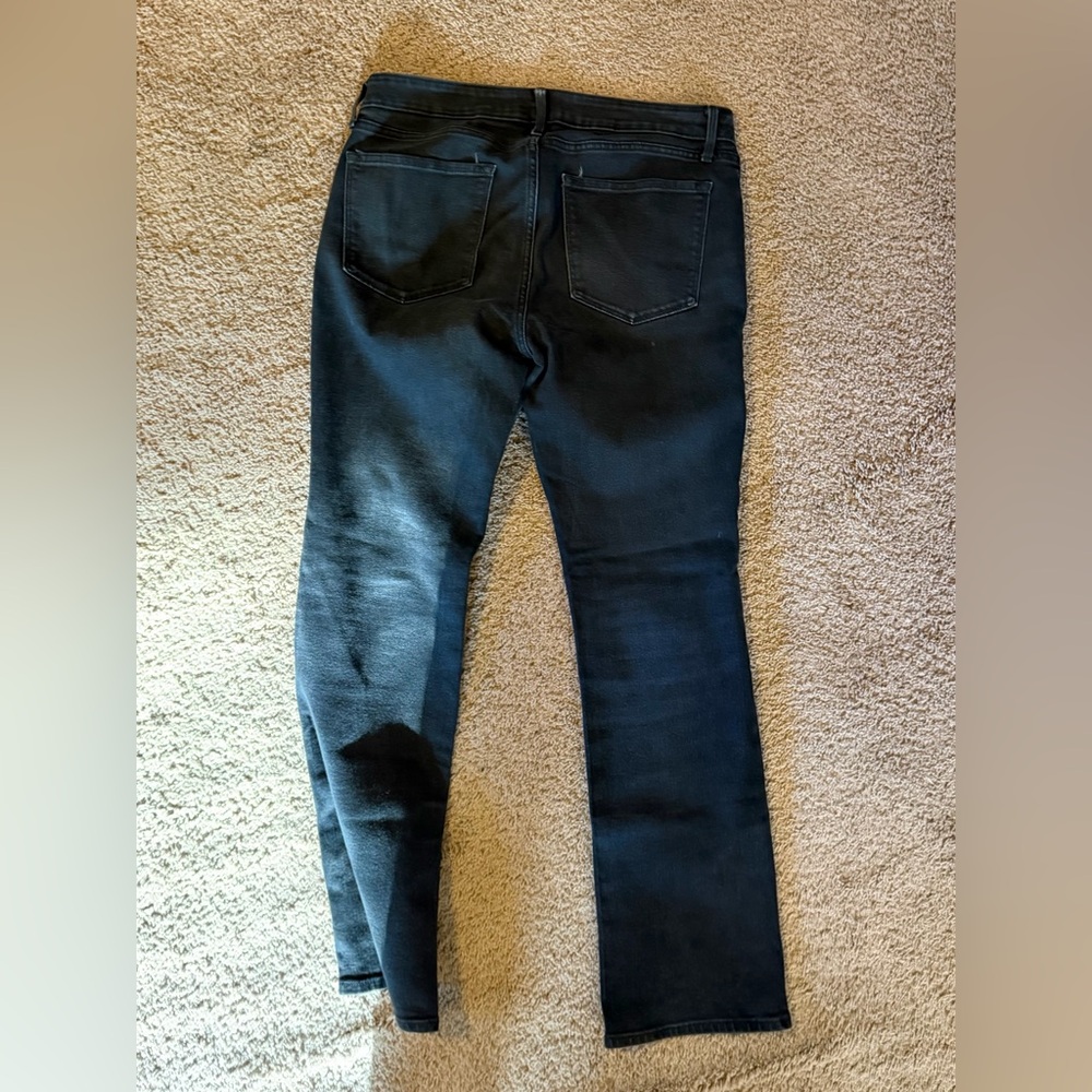 Women's Black Old Navy Wow Bootcut Mid-Rise Jeans Size 12 - Picture 4 of 5